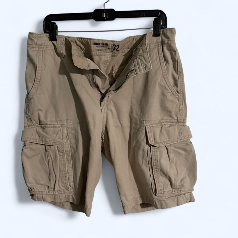 Old-navy Men's Cream and Tan Shorts